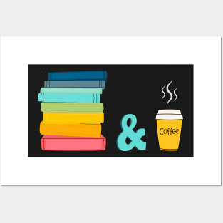 Coffee & Books Posters and Art